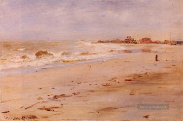  impressionistische - Küsten Aussicht impressionistische Landschaft William Merritt Chase Strand